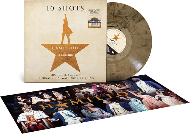 Hamilton: 10 Shots (Highlights From The Original Broadway Cast Recording) por Lin-Manuel Miranda, capa do álbum