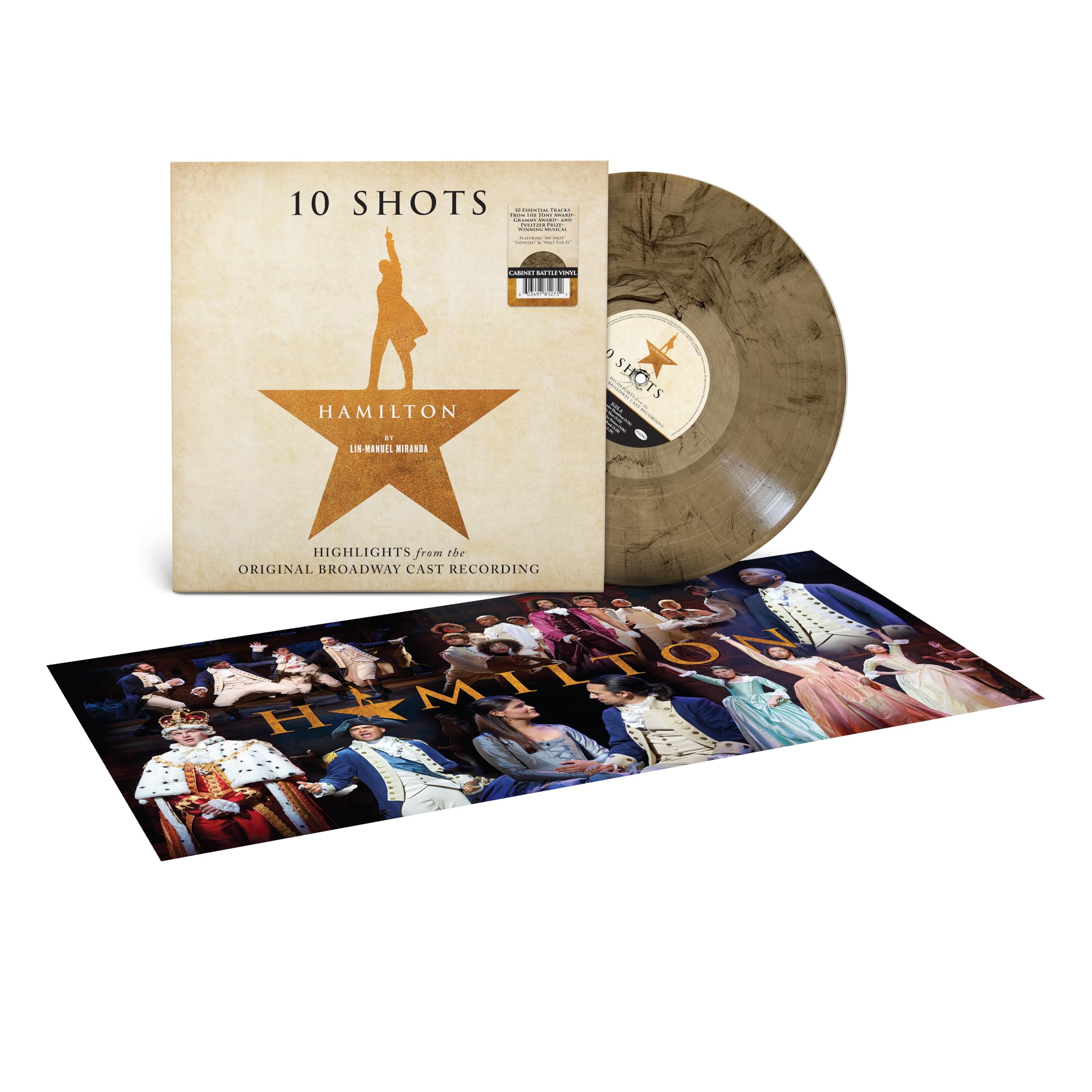 Hamilton: 10 Shots (Highlights From The Original Broadway Cast Recording) [Cabinet Battle Vinyl] [VINYL]