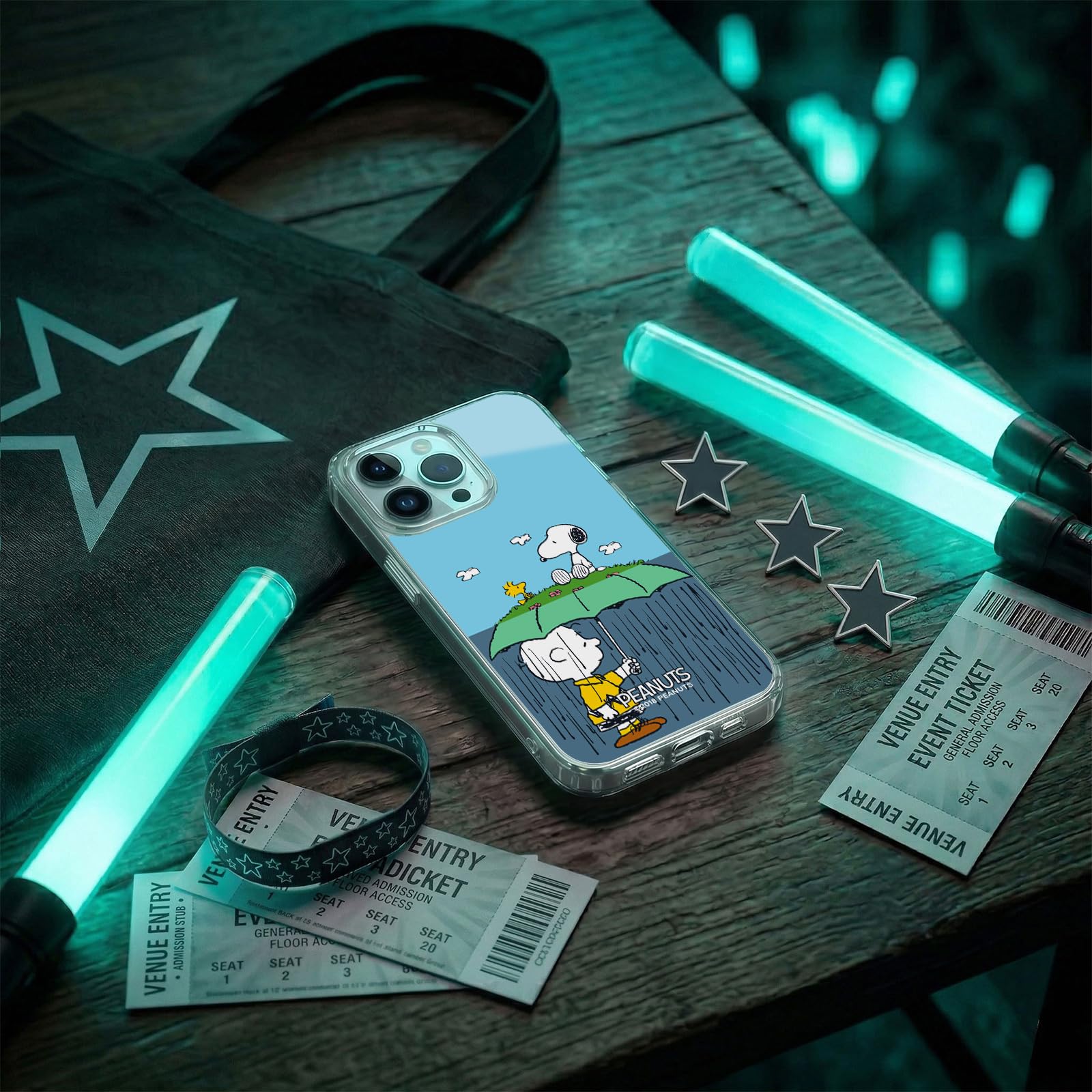 Head Case Designs Licenza Ufficiale Peanuts Charlie, Snoppy & Woodstock metà E Risate Custodia in Gel [Protezione di Grado Militare] Compatibile con Apple iPhone 14 PRO E Compatibile con MagSafe