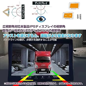 ❤大型トラックやトレーラーに最適♪❤後方の死角なし❣バックカメラ＆モニター ❤大型トラック・トレーラー専用❣後方の死角をなくす♪❤バック