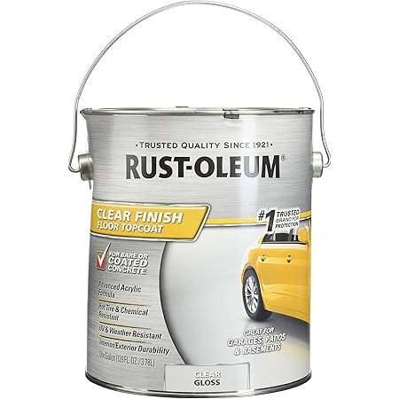 RUST-OLEUM 320202 320202 Gallon Clear Gloss Coating, 128 Fl Oz (Pack of 1)