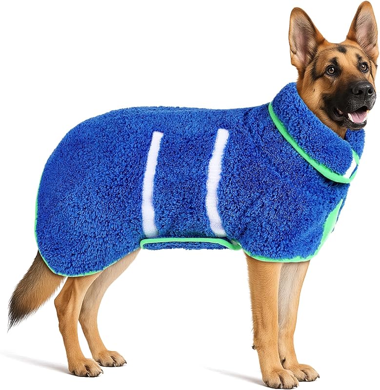 Roupão para Cães Unicorn Catcher em Fleece Macio e Absorvente – Tamanho 2XL
