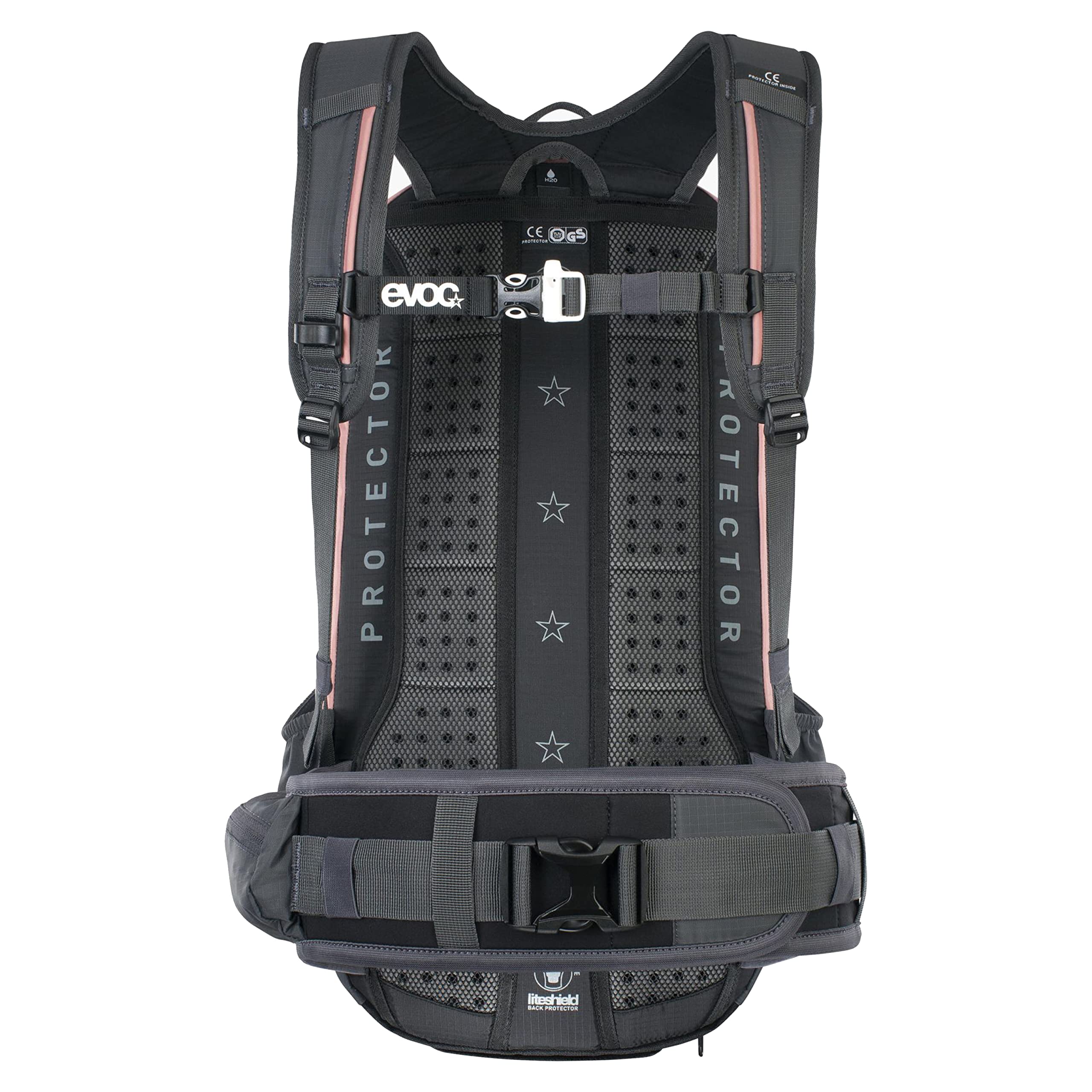 EVOC Backpack, Dusty Pink-Carbon Grey, ml