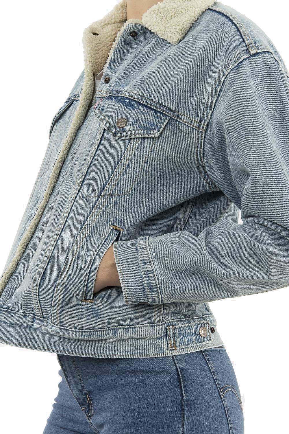 Levi's Ex-Boyfriend Sherpa Trucker Chaqueta Mujer