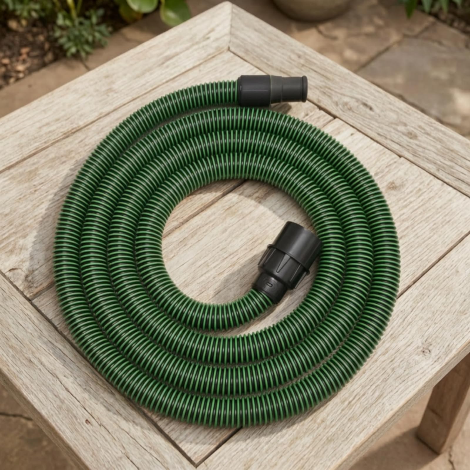 Colcolo de Aspiración de Polvo para Colector Tubo de Succión Conducto Flexible Conectores Resistentes Construcción Anticolapso Adecuada para Taller Carpintería Bricolaje Obra