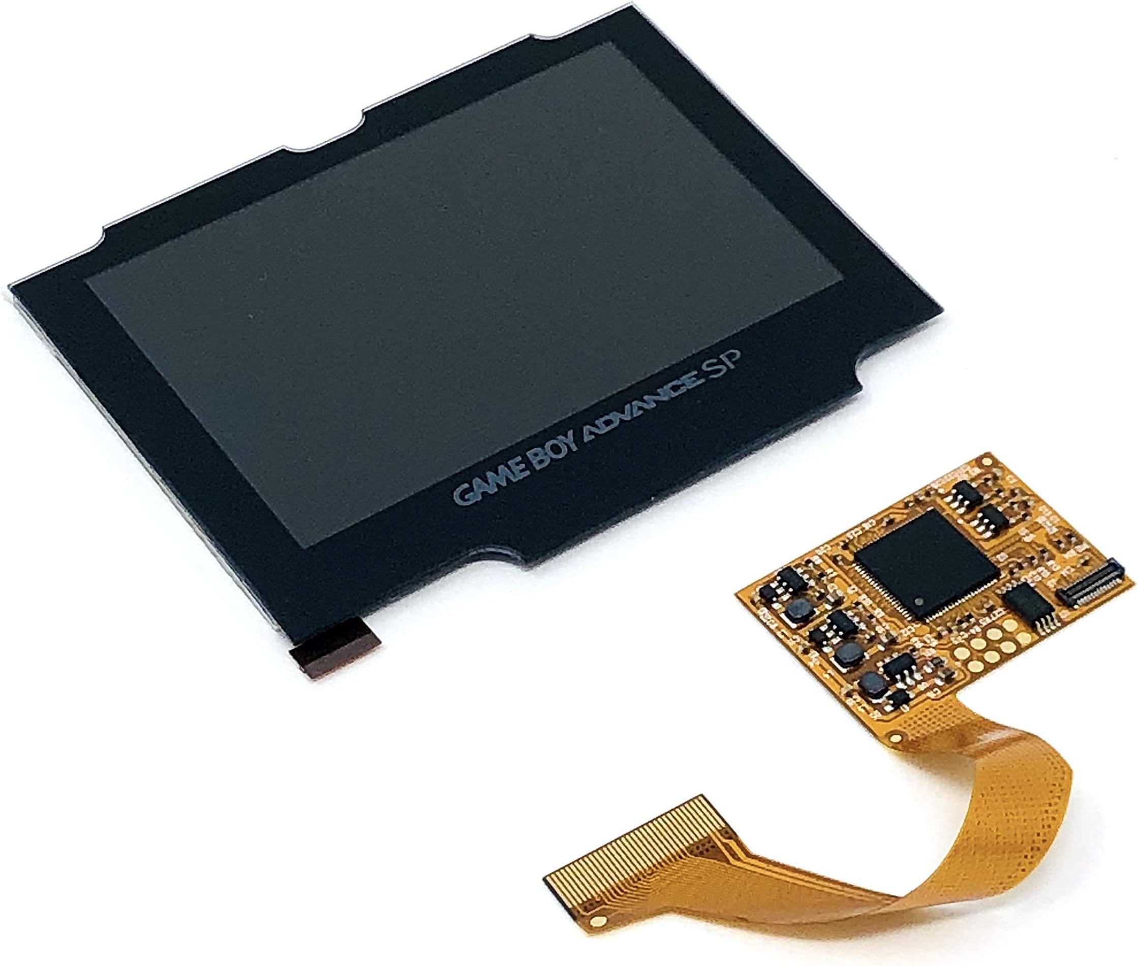 RGRS Game Boy Advance SP IPS Backlight LCD Mod Kit For AGS 001 & 101 with Storage Box [video game]