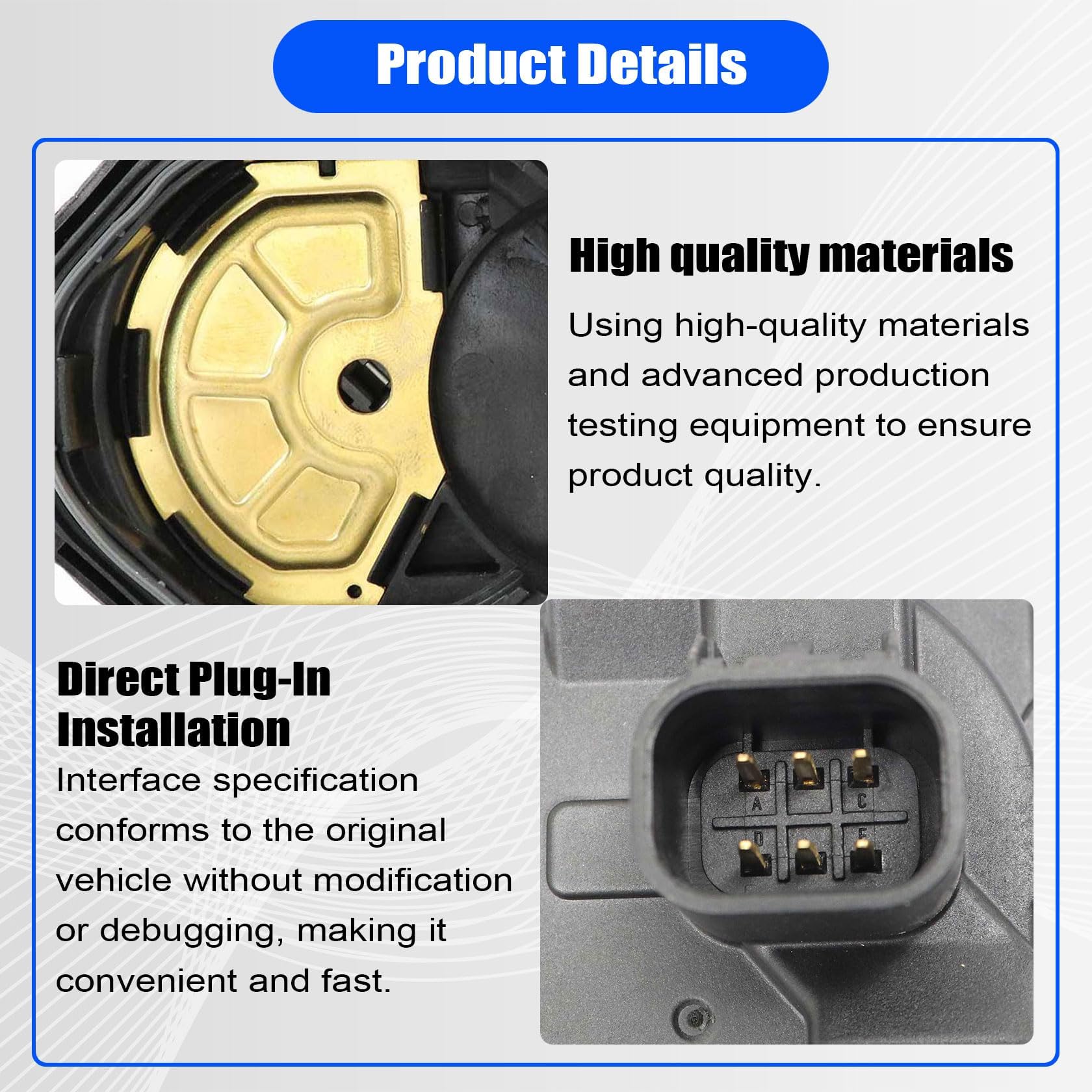 Throttle Position Sensor TPS 19259452 Compatible With Chevy What