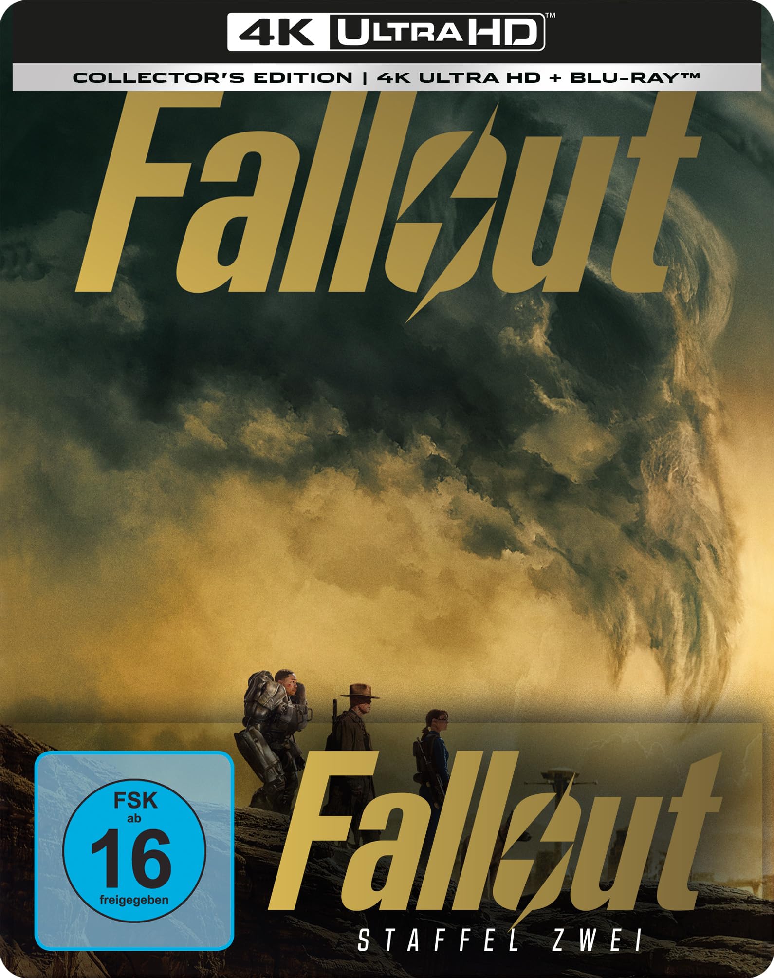 Fallout - Staffel 2 (Steelbook, 3 4K-UHDs, 3 Blu-rays)