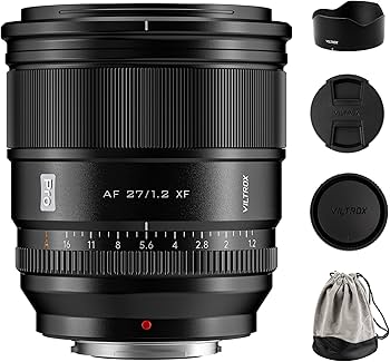 viltrox 27mm f1.2 pro 美品 Amazon.com : VILTROX 27mm f/1.2 F1.2 XF PRO Level Ultra Wide Angle
