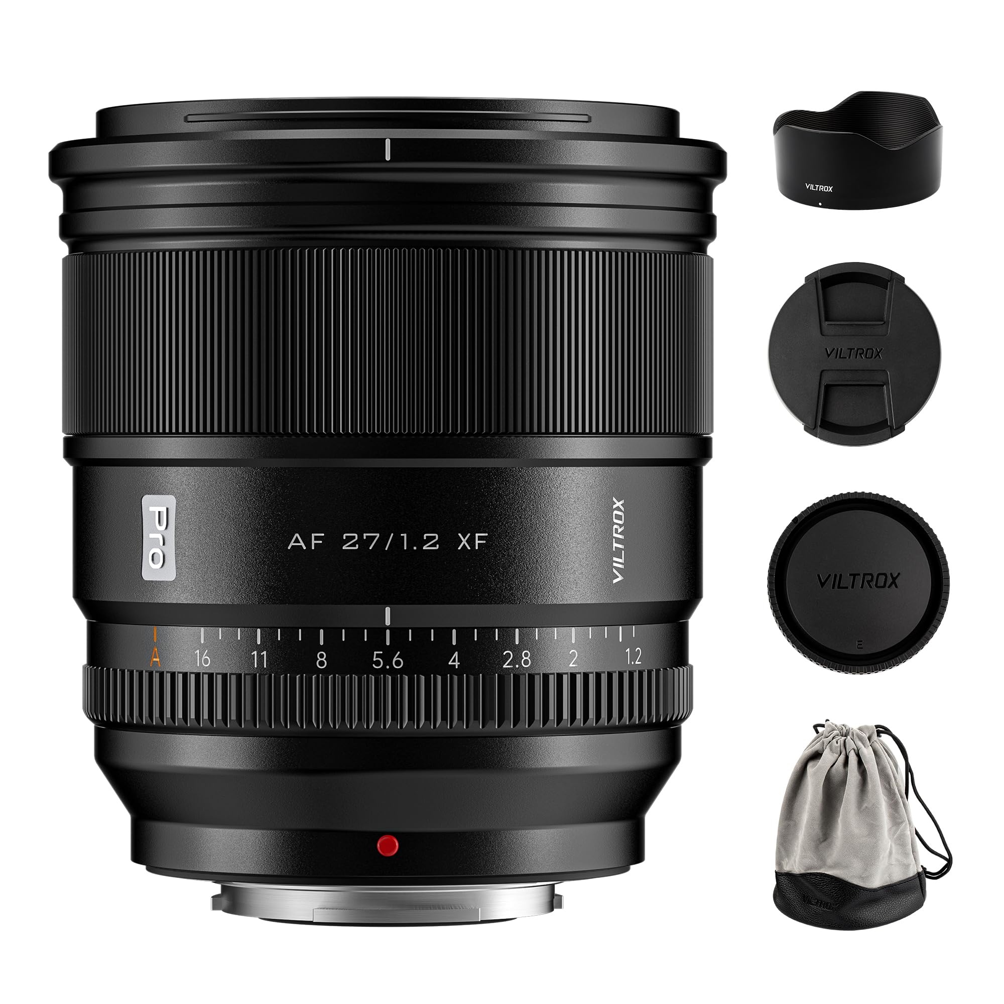 VILTROX AF 27mm F1.2 Xマウント　フジフイルム用 Viltrox AF 27mm F1.2 Pro APS-C Lens for Fujifilm X-Mount