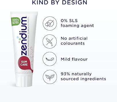 Zendium Gum Care Toothpaste, BioGum Toothpaste, 75ml