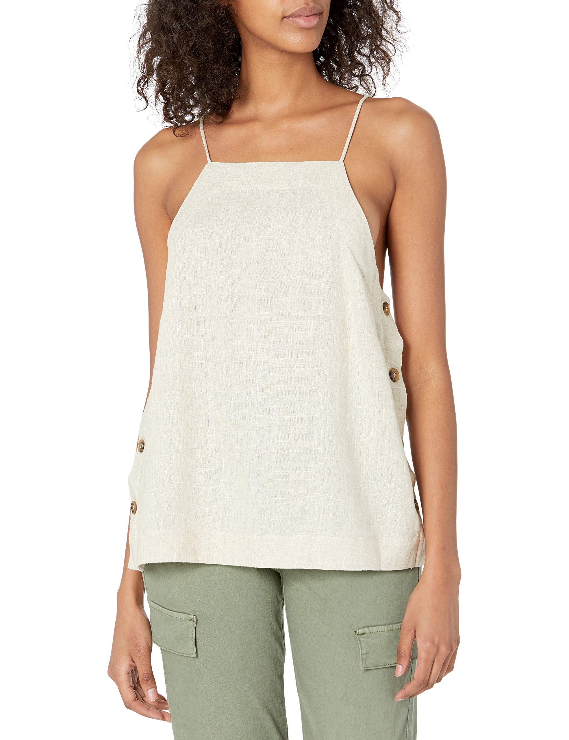 Sugar LipsWomen's Layla Square Neck Halter Top