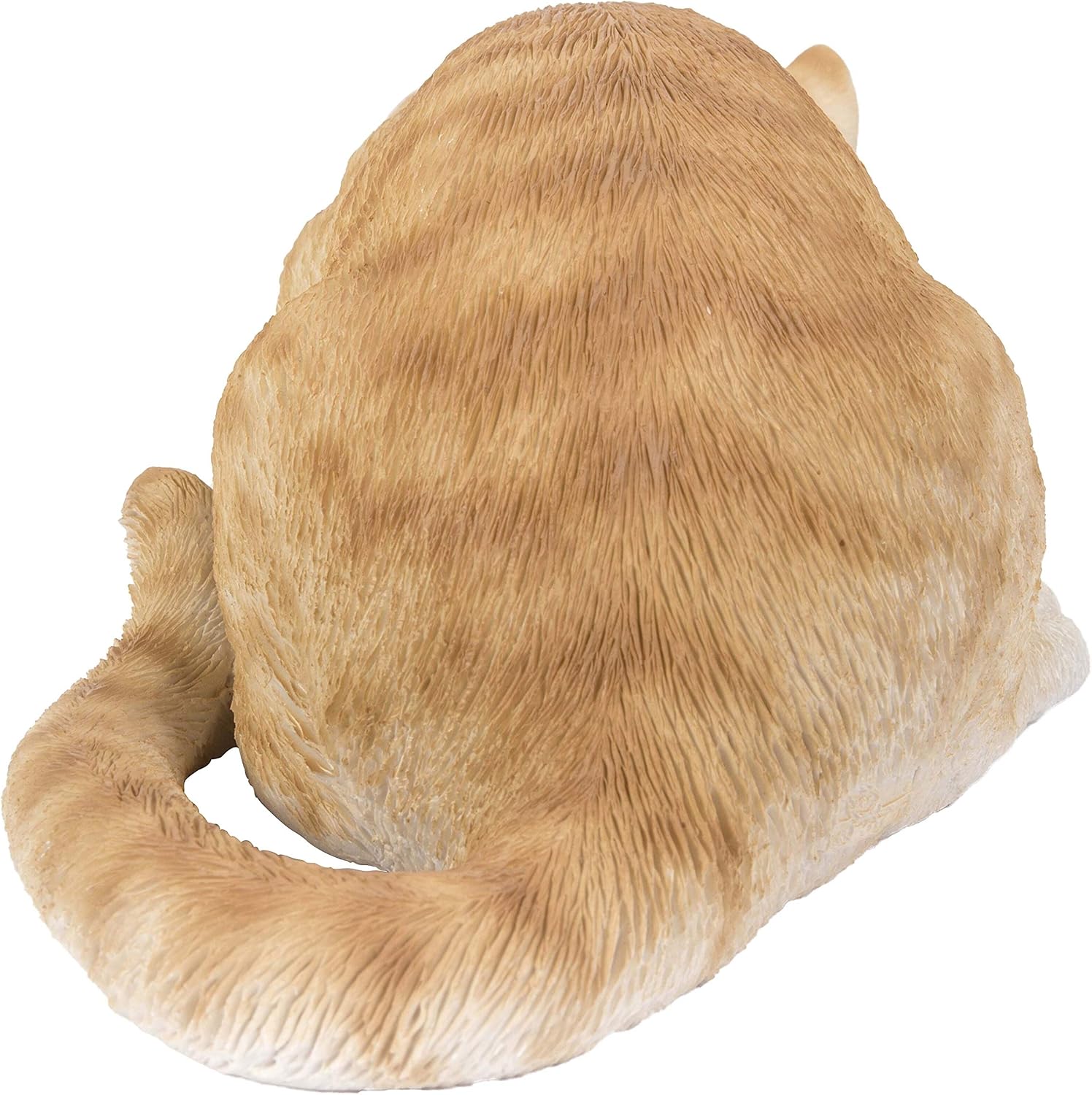 Cat Looking Over Ledge - Orange Tabby Polyresin