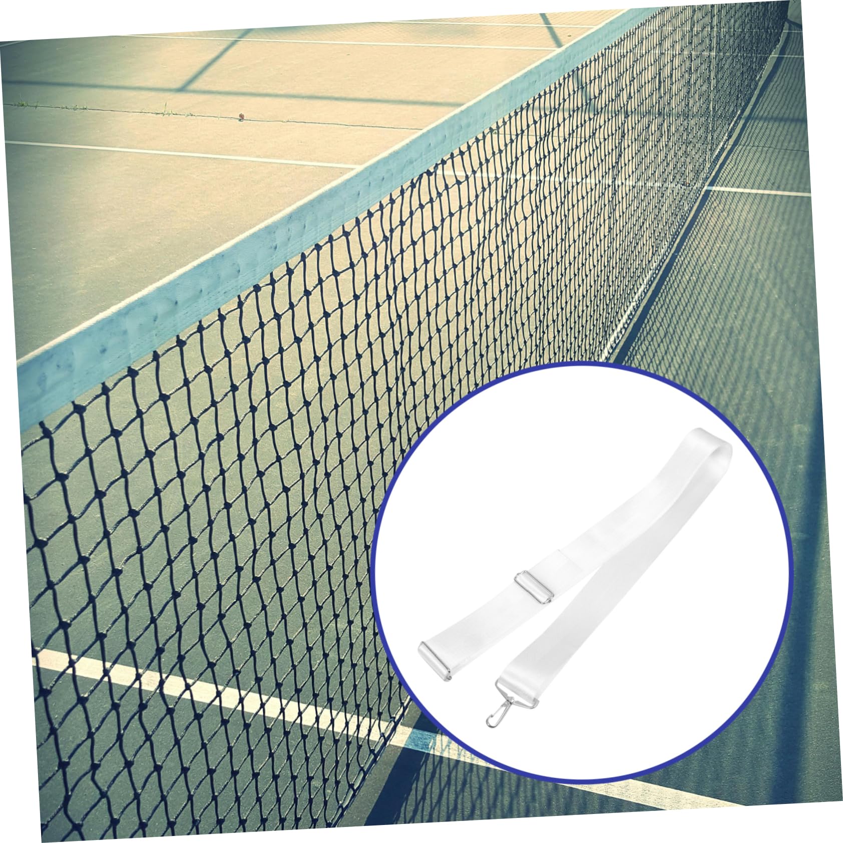 Toyvian 5 Pezzi Cinghia per Rete Tennis Cinghia per Rete Tennis per Campi Sportivi Durabilità e Adatta Diverse Configurazioni
