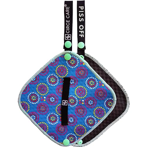 Paño para orinar trapo de orina con infusión de plata para mujeres que orinan al aire libre, toallitas absorbentes reutilizables, papel higiénico,