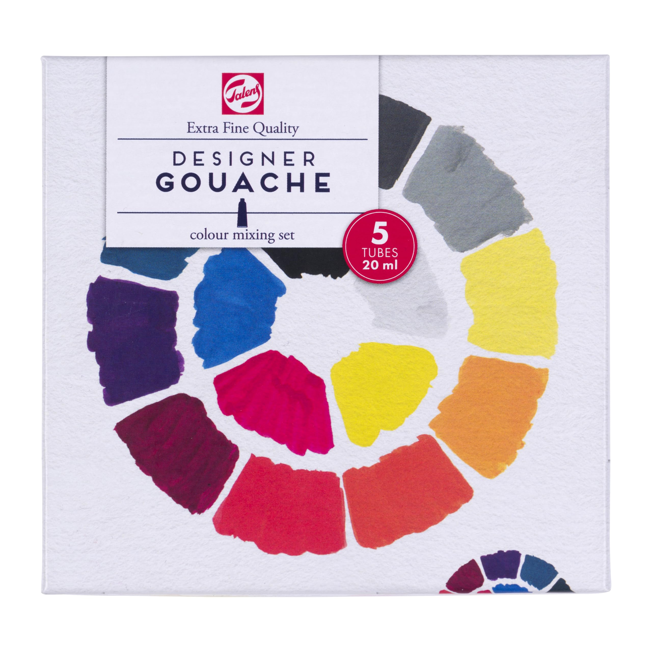 Talens Set Mix Gouache 5 x 20 ml