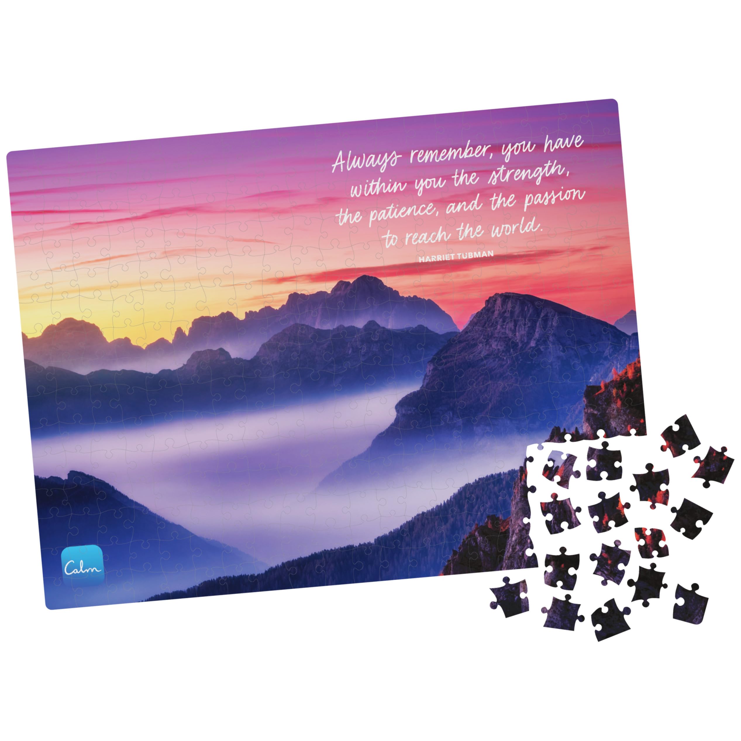 Amazon.com: 300-Piece Calm Jigsaw Puzzle for Relaxation, Stress