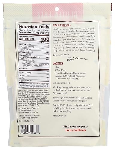 Miniatura 2 de Bob's Red Mill MIX COOKIE CHOC CHIP, 22 onzas, paquete de 4