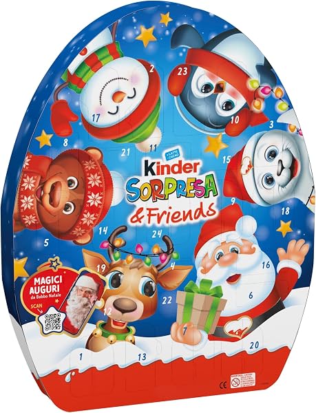 kinder Überraschung & Friends Adventskalender 2026, 370 g