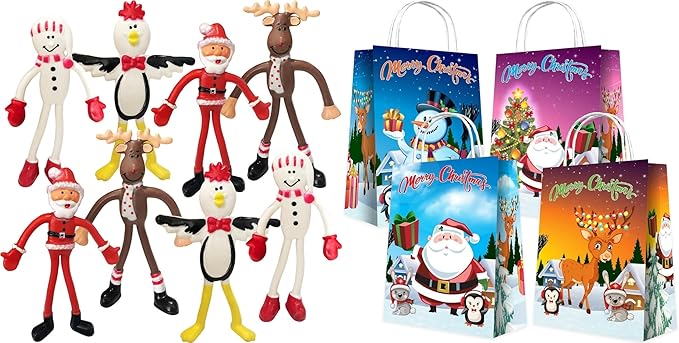 Super Cute & Fun Bendable Christmas Fidget Toys (Under $30)
