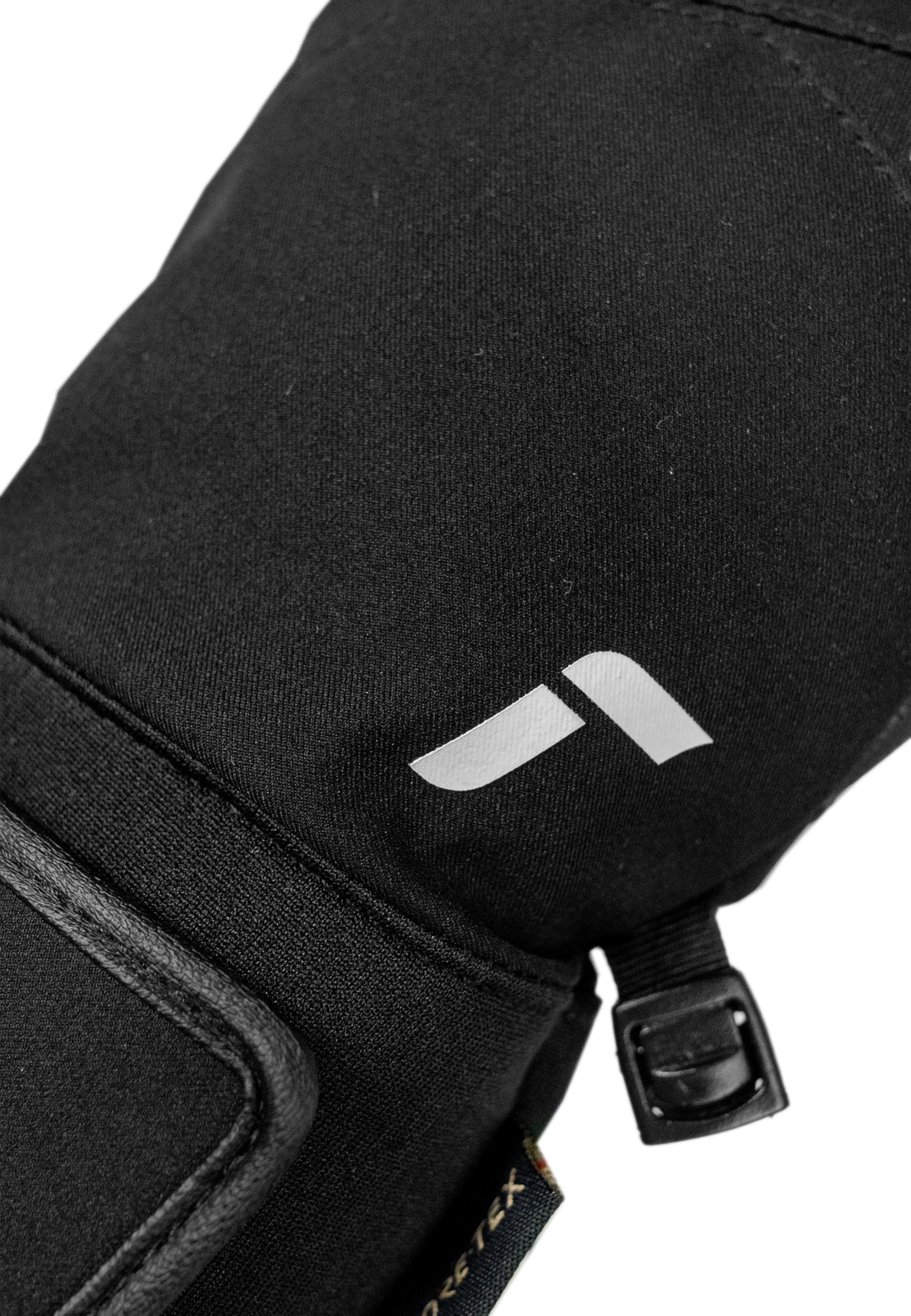 Reusch Booster Gore-Tex - Guantes de esquí Unisex, Impermeables, Resistentes al Viento, Transpirables, Aislamiento R-Loft de Piel Vegana, Softshell Premium, puños Ajustados, Deportes de Invierno para