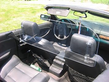 #1 Ranked Wind Deflector Windscreen Windstop Windblocker, Regular Size, Compatible with BMW 1 Series