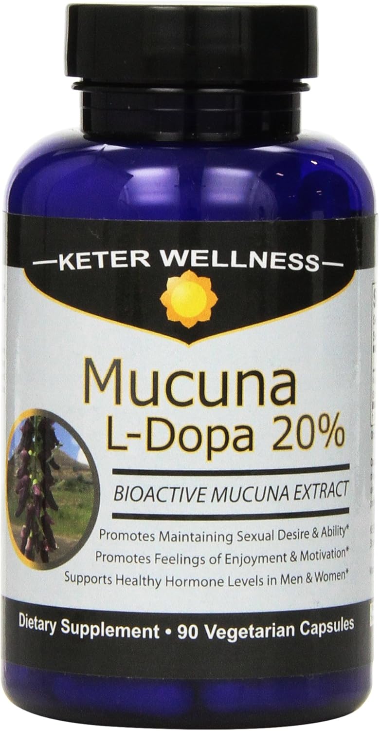 Mucuna LDopa 20 Made in USA Pure Mucuna pruriens