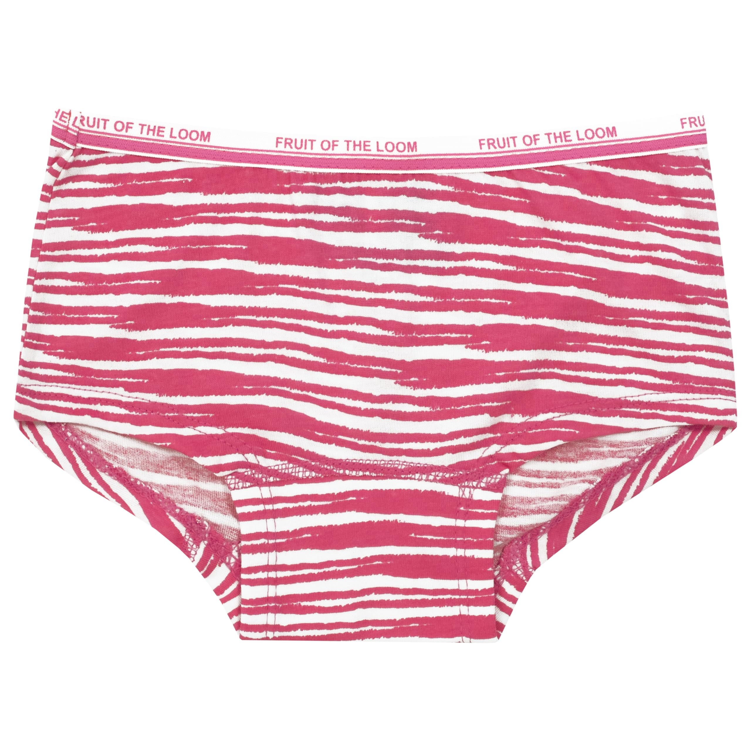 Fruit of the Loom Dziewczęce bawełniane szorty bielizna chłopięce krótkie majtki (11 sztuk)