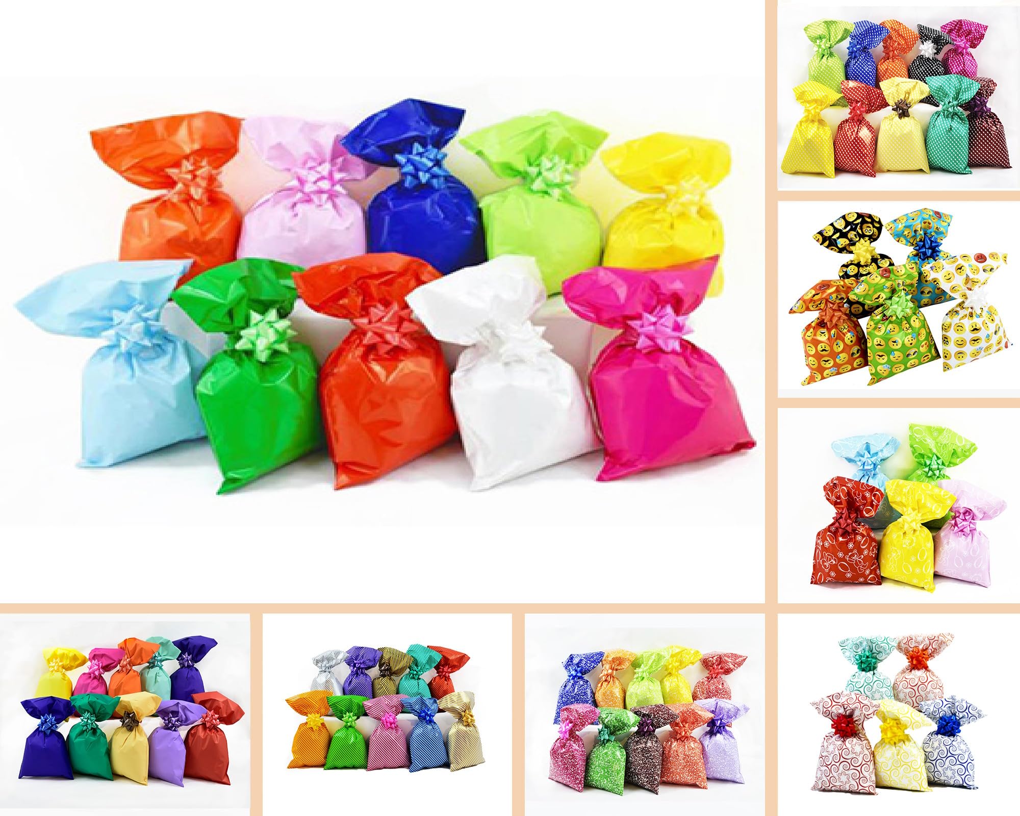 Buste di carta Kraft piccole con striscia di silicone per inviti o
