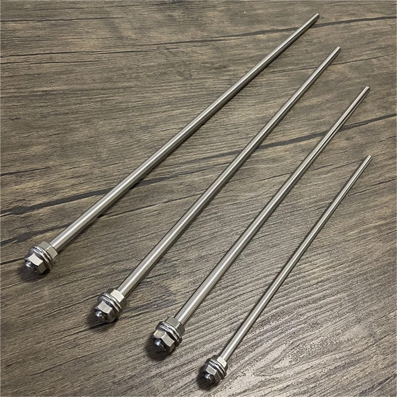 Laborlaufrad mit hoher Scherung, Dispergierrührstab aus Edelstahl 304 for Dispergiermaschinen, Laborzubehör, mehrere Größen | 8x350mm