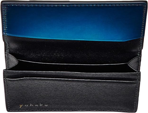 yuhaku ユハク YAL163 名刺入れブルー 未使用
