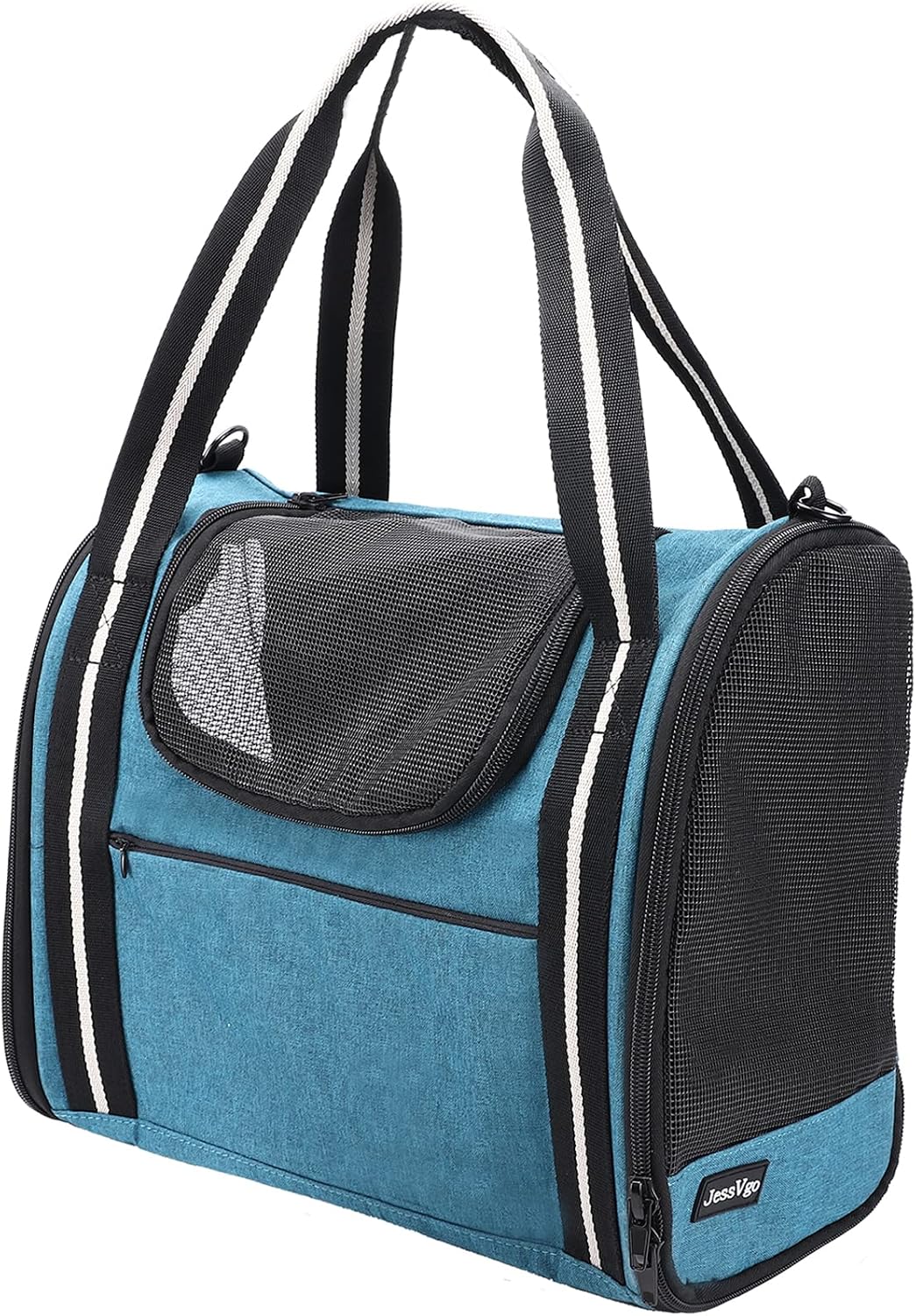 JESSVGO Small Cat Carrier, Dog Purse Carrier,Pet Puppy Carrier Travel Bag,Soft-Sided Portable Cat Dog Carrier for Small Medium Cats…