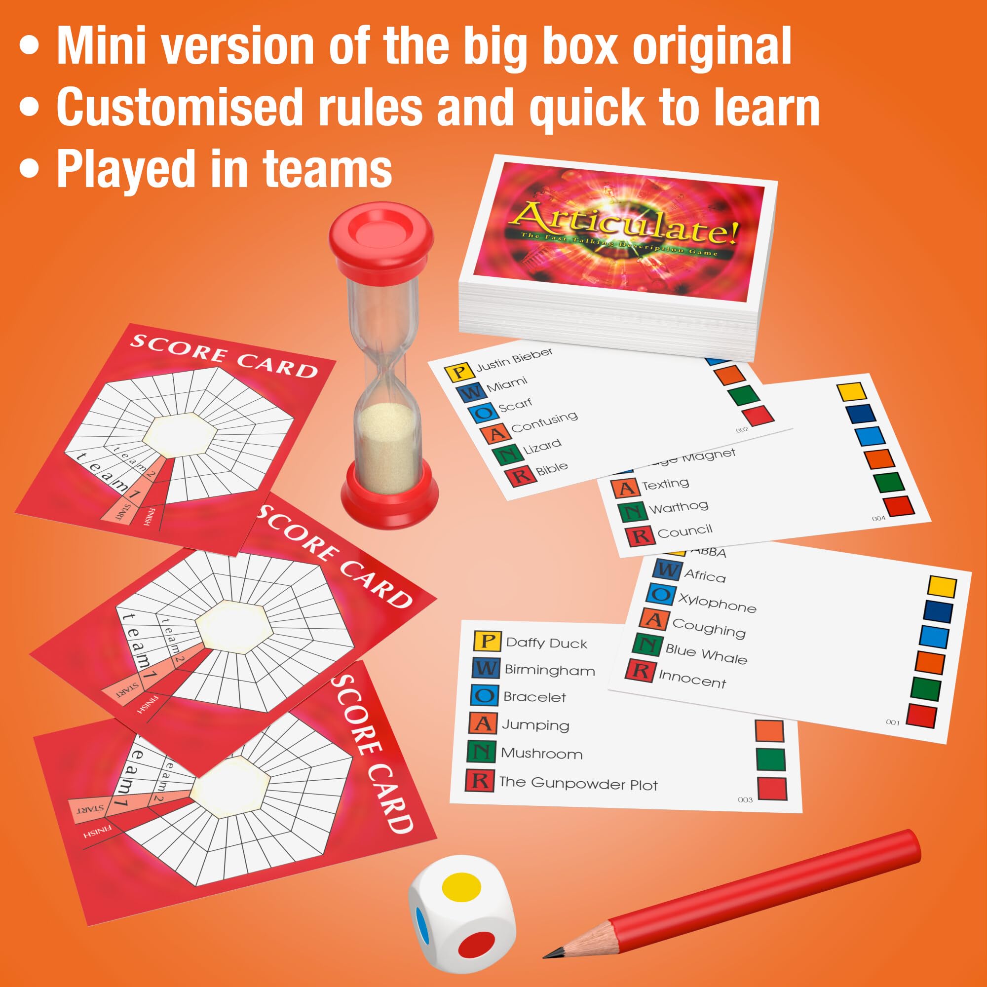 Drumond Park Articulate Mini Game, Mutilcolour, Small (14.99 x 12.5 x 0.1 cm) - Image 2