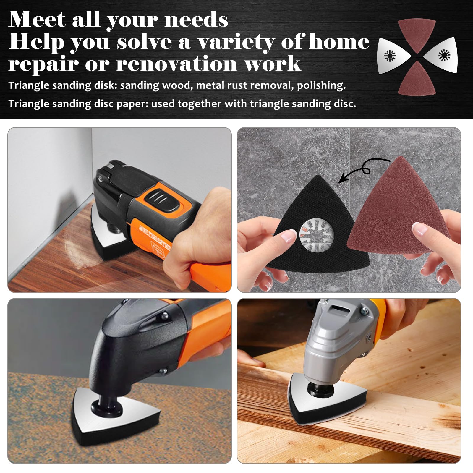 32pcs Cuchillas Multiherramienta, MXTIMWAN Hojas de Sierra Multiherramienta Oscilante, Accesorios Multiherramienta Universal Compatible con Fein Multimaster, Black&Decker, Ryobi, Milwaukee, Worx