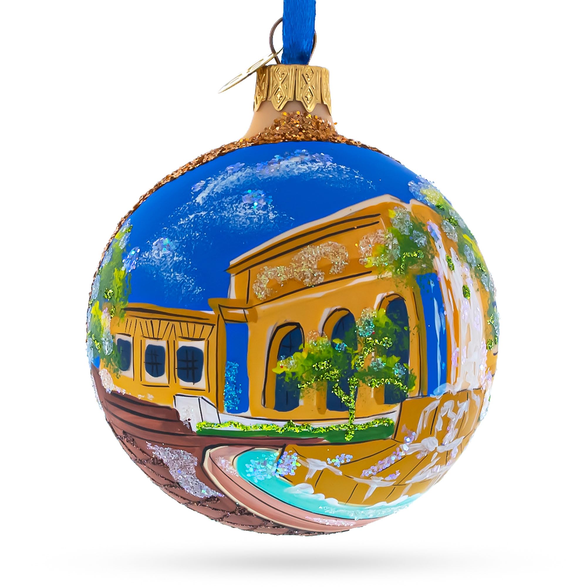 Boule de Noël verre Detroit BestPysanky cadeau idéal collection