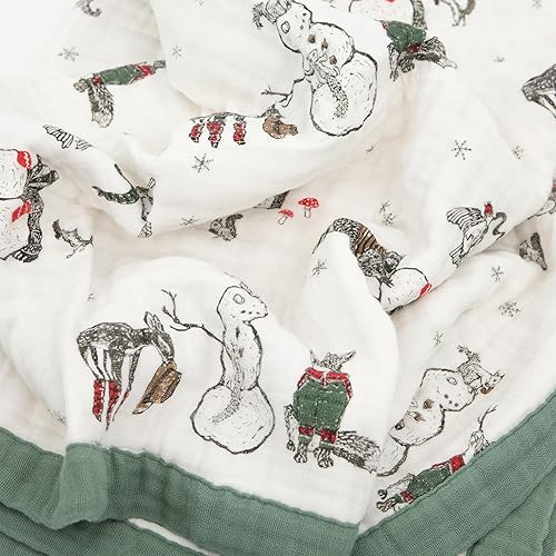 Vista 106 de Little Unicorn - Colcha para recién nacido, tela de muselina ultrasuave de varias capas, regalo para recién nacidos y para usar en cualquier lugar