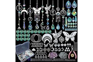DIY Suncatchers: 400-piece Crafts Kit for Adults and DIY Mothers Day Gifts
