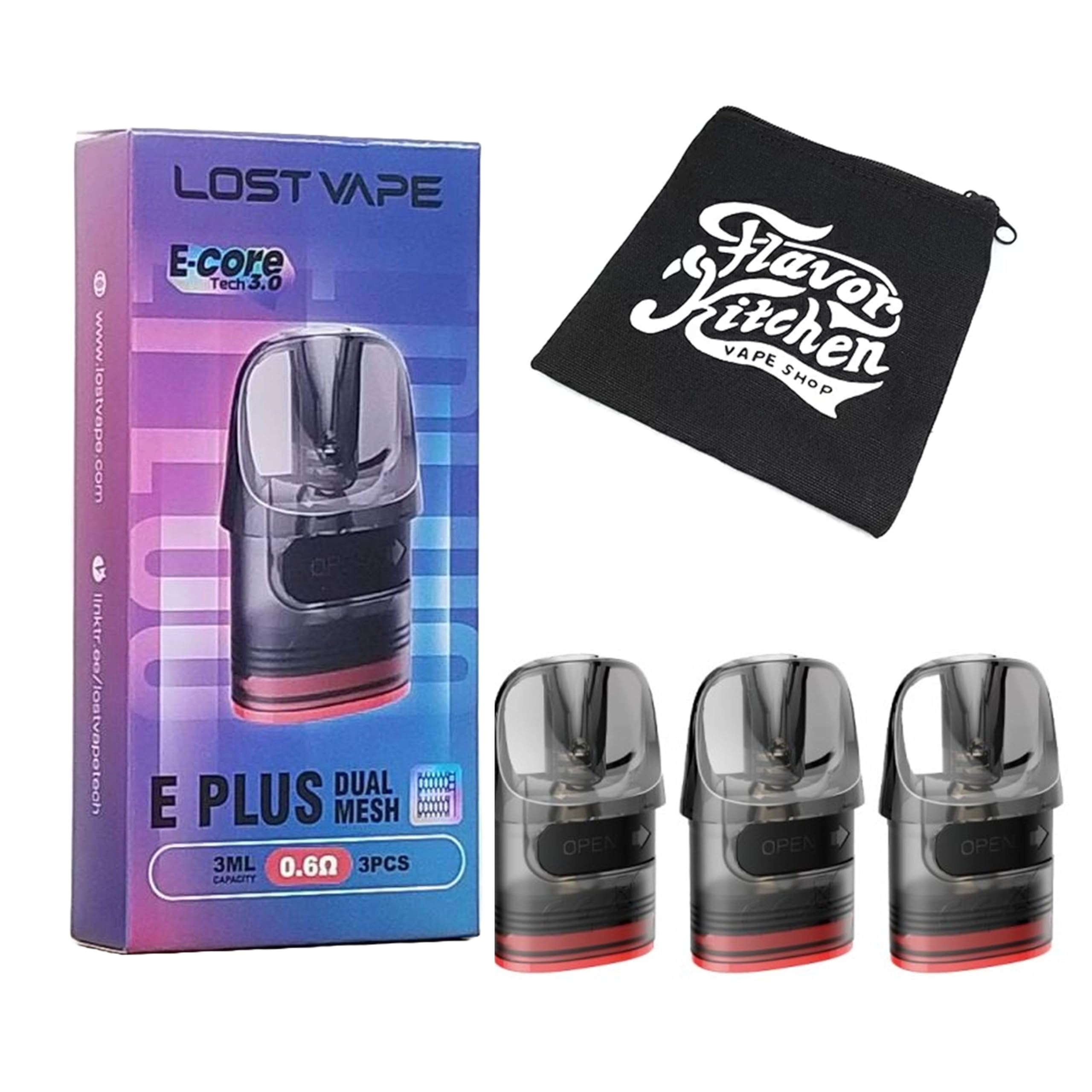 Amazon | 【デュアル版】LOST VAPE E-PLUS DUAL MESH Cartridge