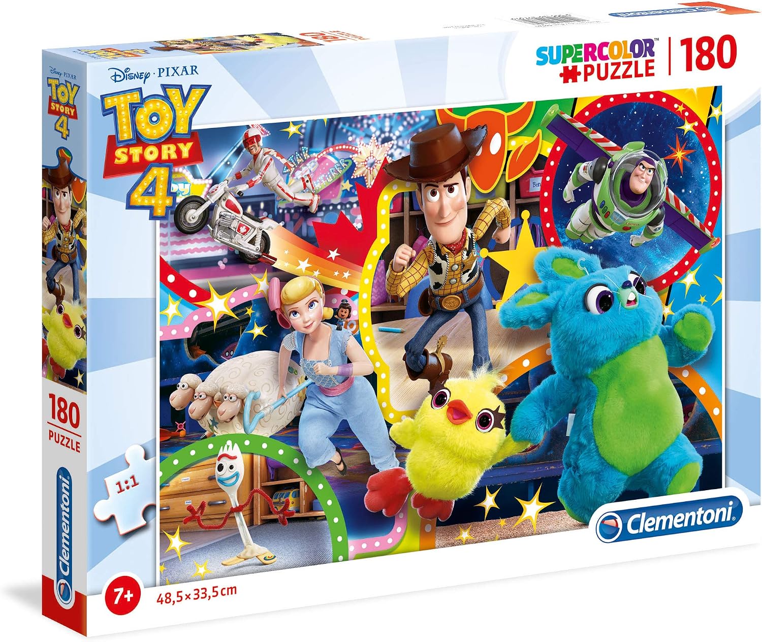 Clementoni - 29769 - Supercolor Puzzle - Toy Story 4 - 180 Parça ...