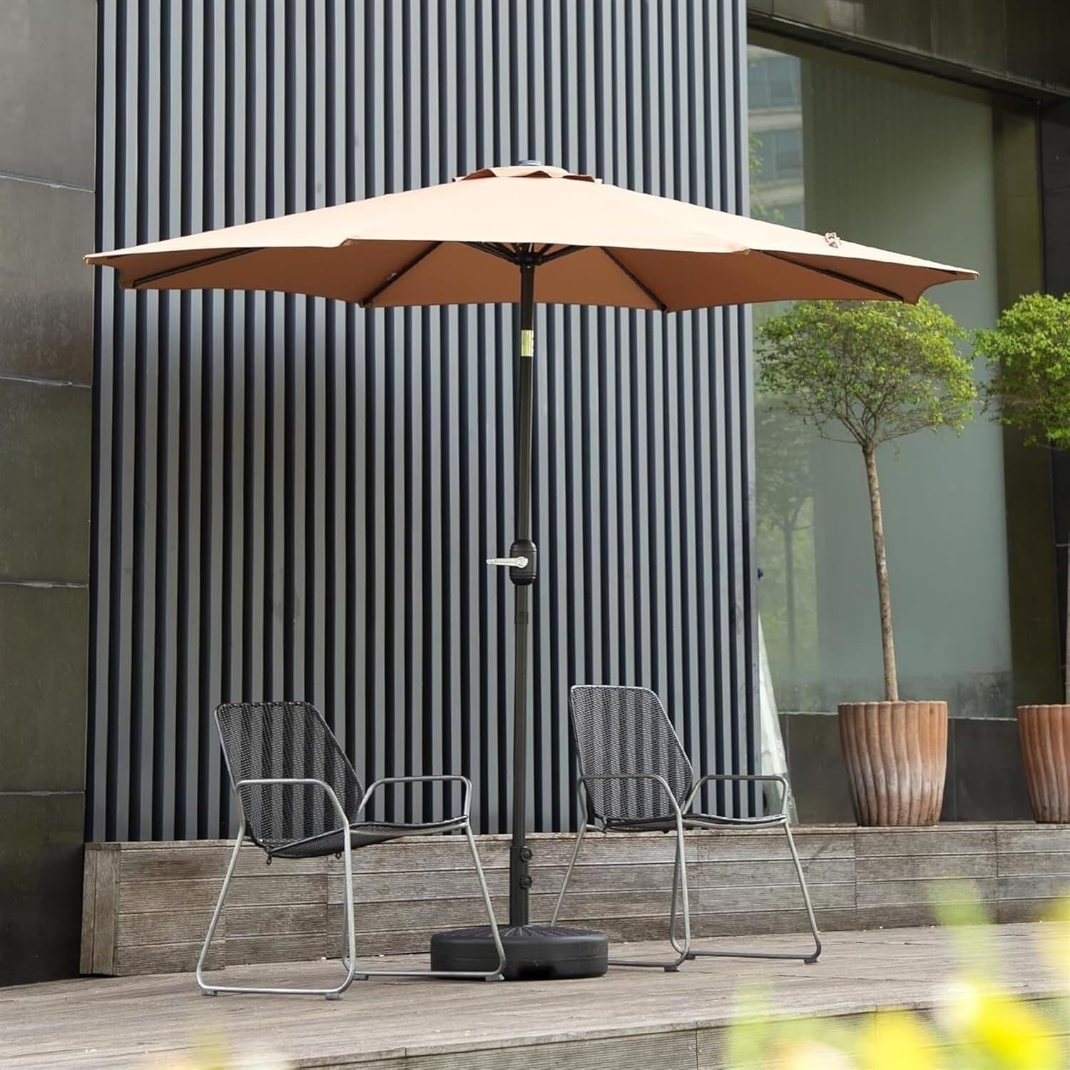 Outdoor Parasol Outdoor Patio Umbrella Tilt Table Umbrella Patio Umbrella for Market Garden Without Base Patio Garden Umbrella