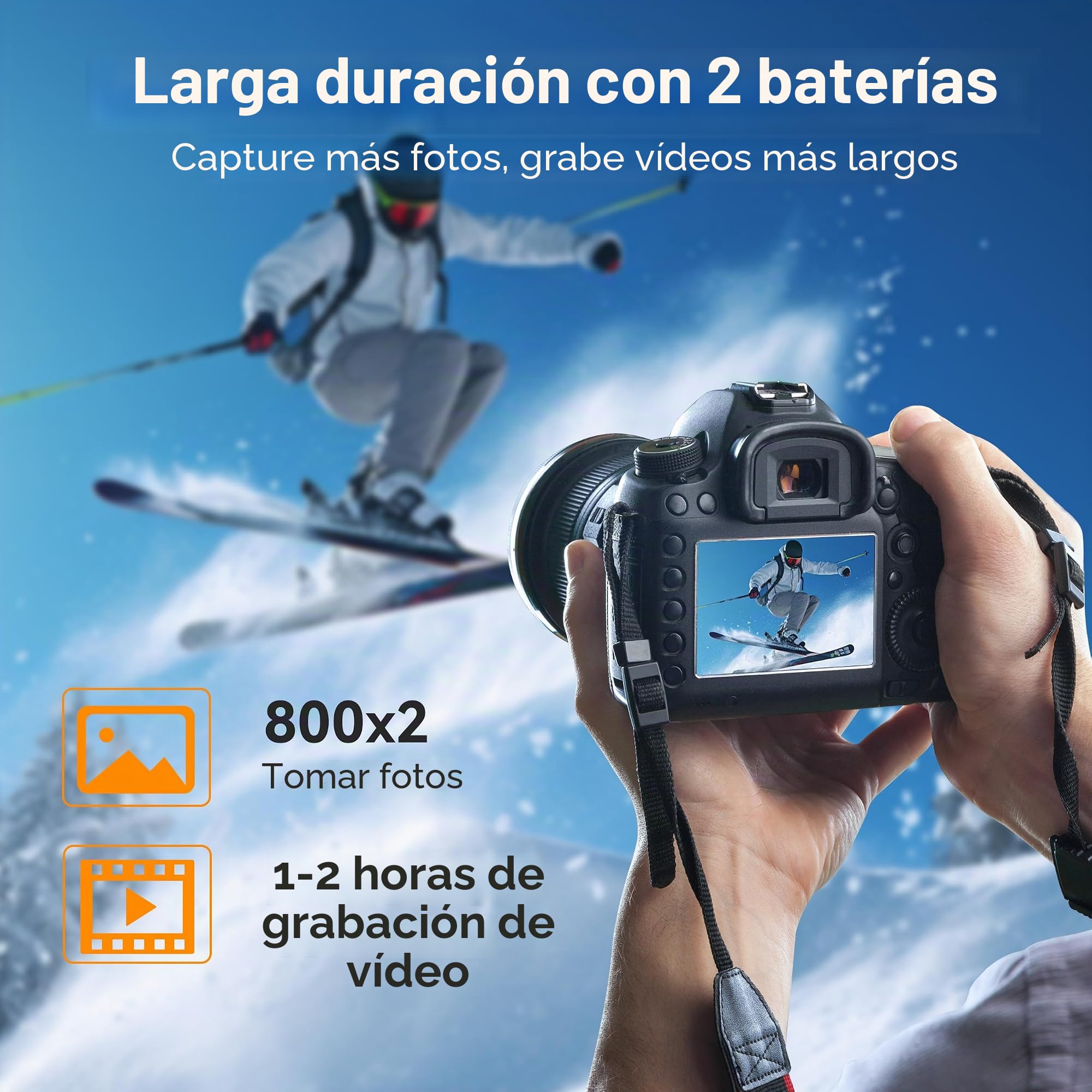 ENEGON NP-F550 Batería de Repuesto y Smart LED Cargador Dual USB para NP-F980 NP-F970 NP-F960 NP-F950 NP-F930 NP-F770 NP-F750 NP-F570 NP-F550