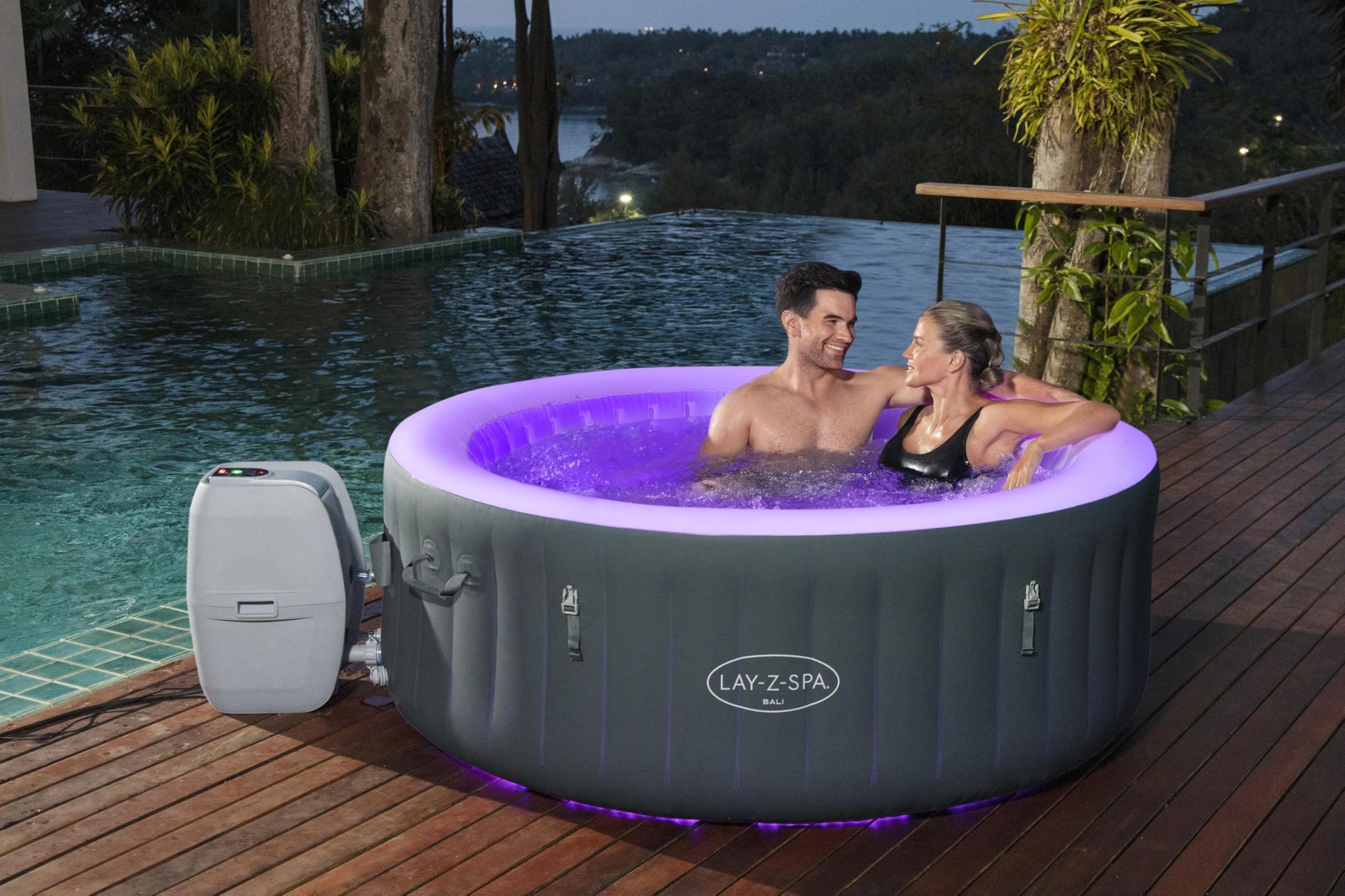 Bestway LAY-Z-SPA® Bali Airjet™ 180 x 66 cm, 2-4 personnes