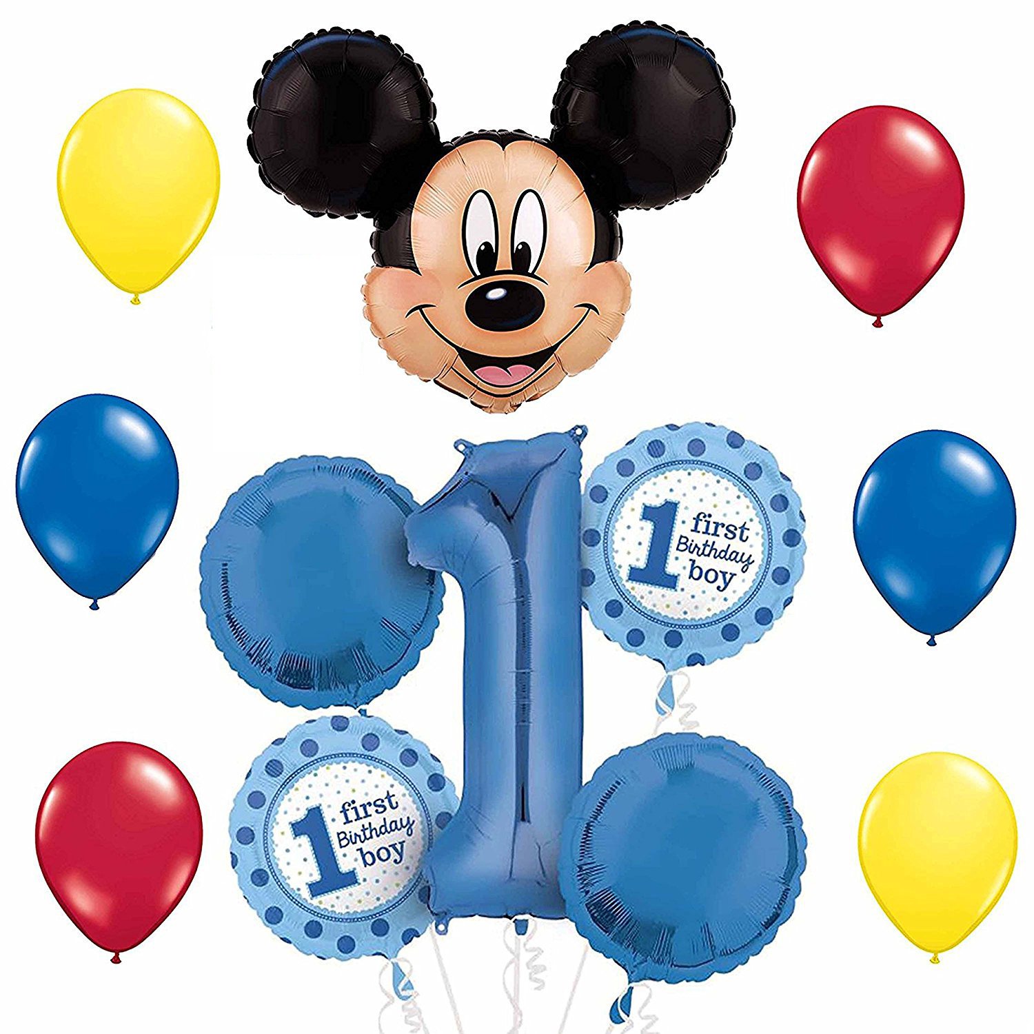 Disney Mickey Mouse Clubhouse '1' Happy Birthday Balloon Kit