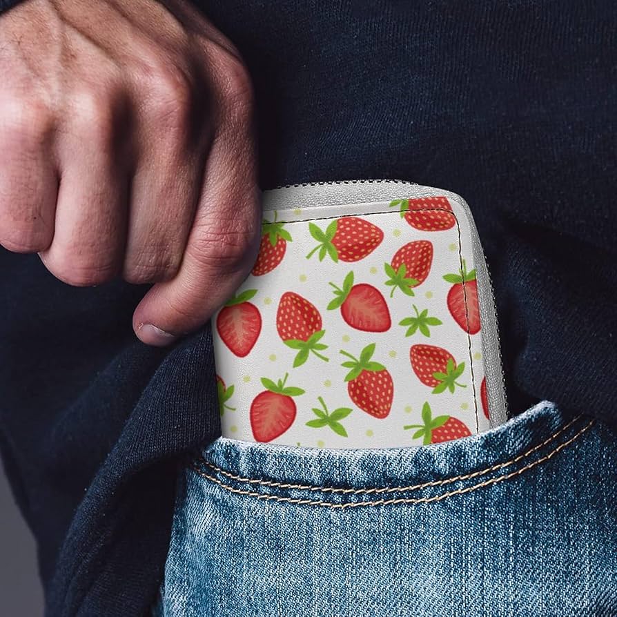 FEILER いちご柄 コインケース FEILERフェイラー ストロベリードットキー＆カードポーチ いちご