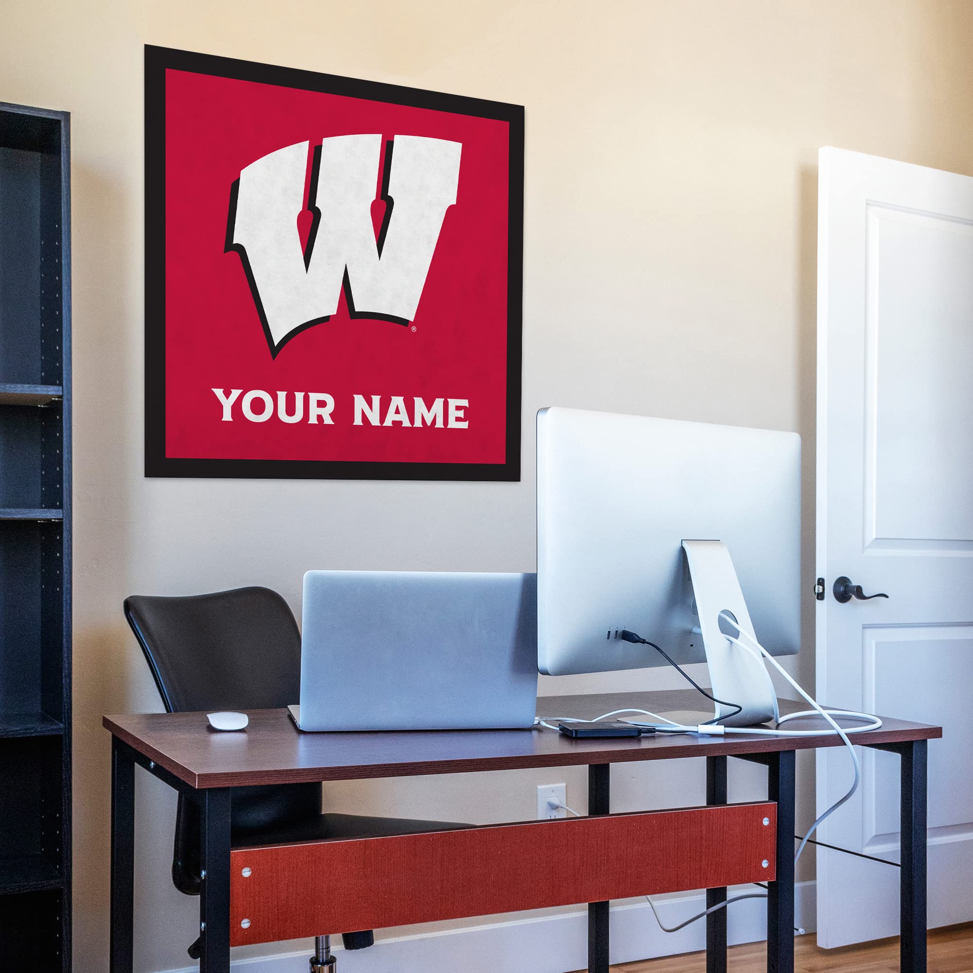 Rico Industries NCAA Wisconsin Badgers Standard Personalized 35