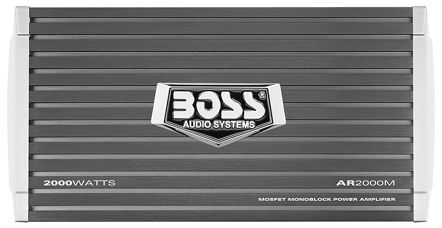 カーオーディオ BOSS AUDIO AR2000M BOSS Audio Systems AR2000M Armor Series Monoblock Class A/B