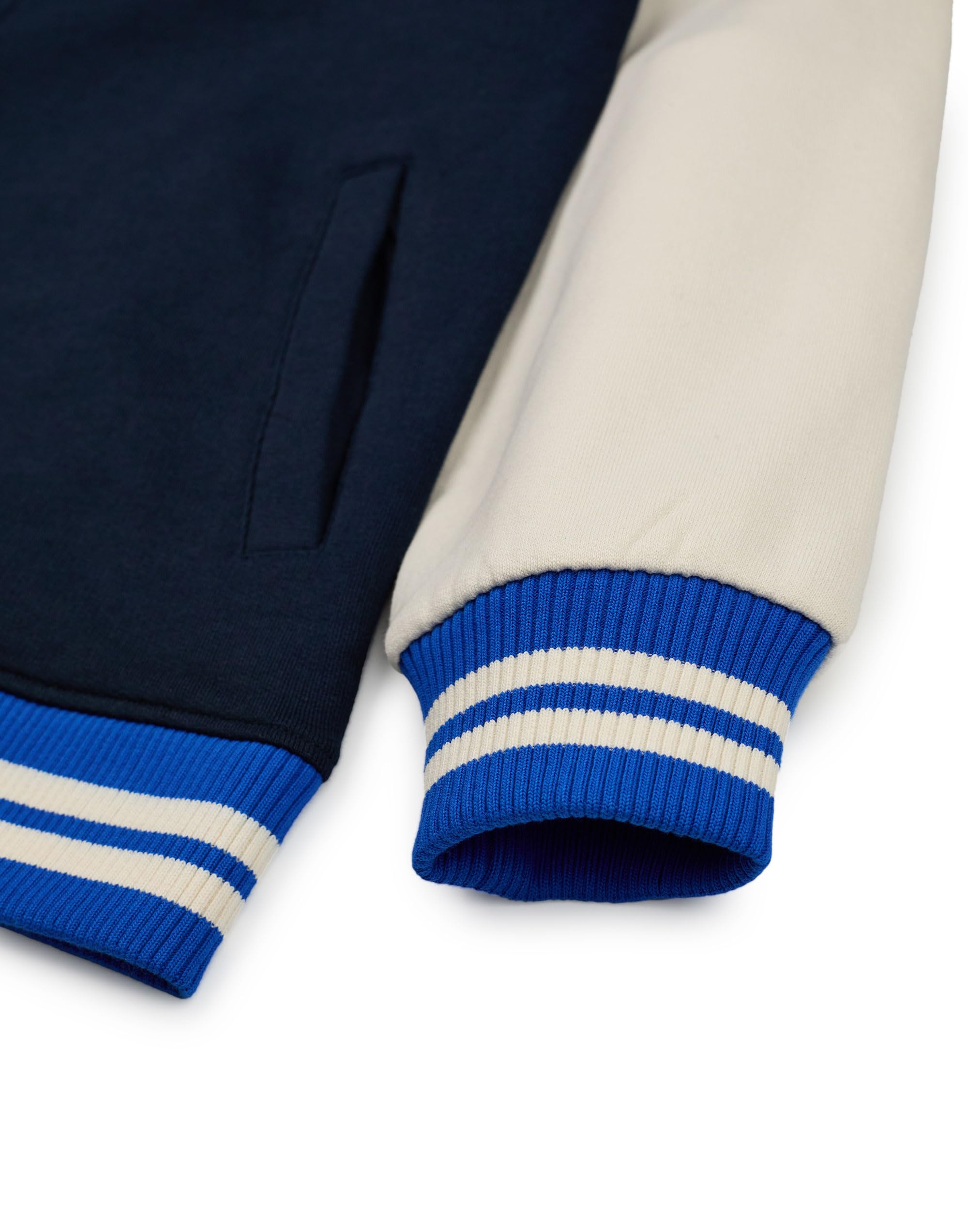 Sonic The Hedgehog Chaqueta bomber para niños| Chaqueta universitaria Sonic Racing Team para niños en Azul | Chaqueta de béisbol con cremallera y estampado de bandera a cuadros del personaje Sonic