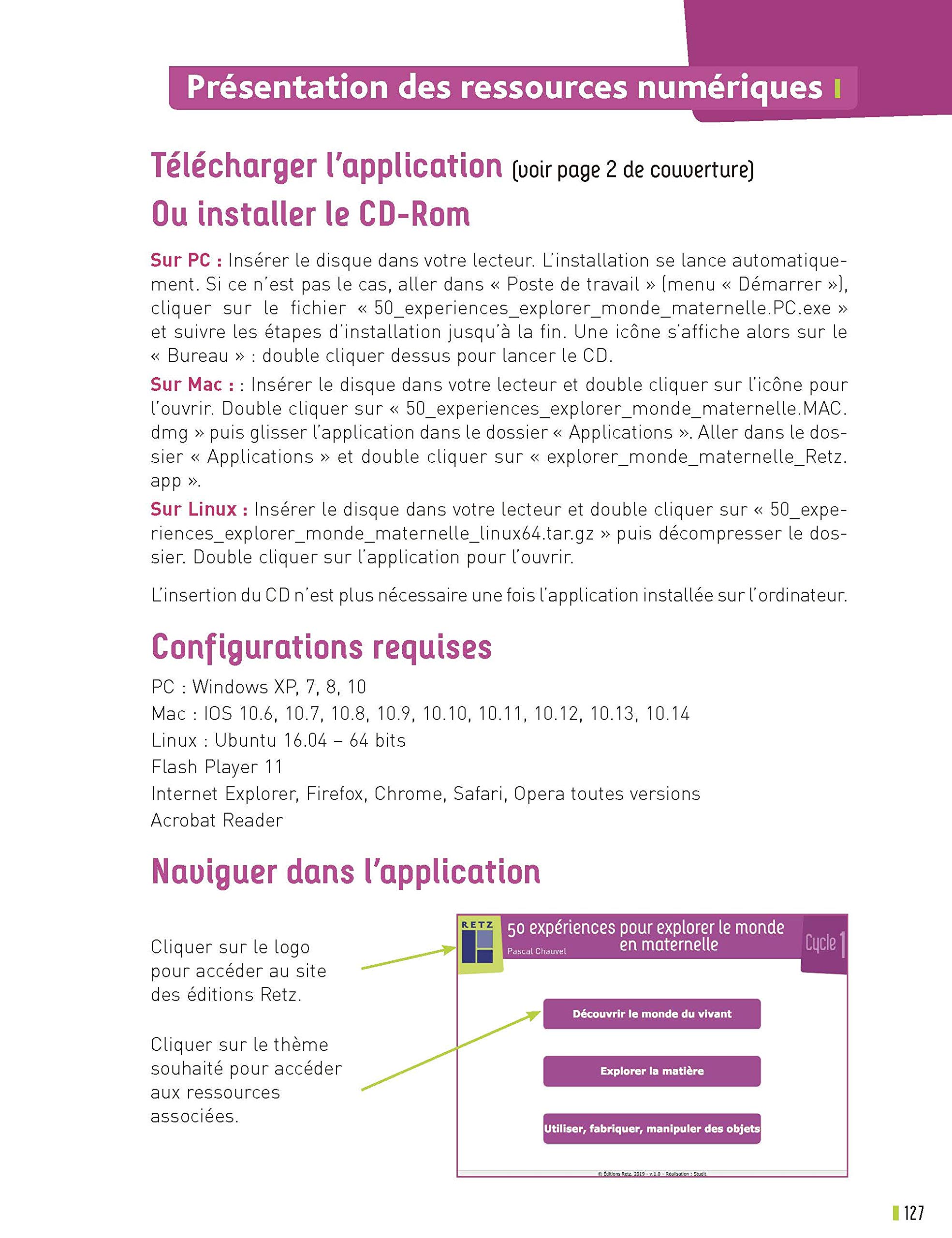 50 expériences pour explorer le monde (+ CD-ROM/Téléchargement)
