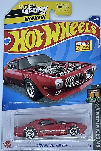 Hot Wheels Pontiac Firebird 2022-1970 - HW Dream Garage 1/5 [rojo] 1/250 disponible en Yaxa Costa Rica