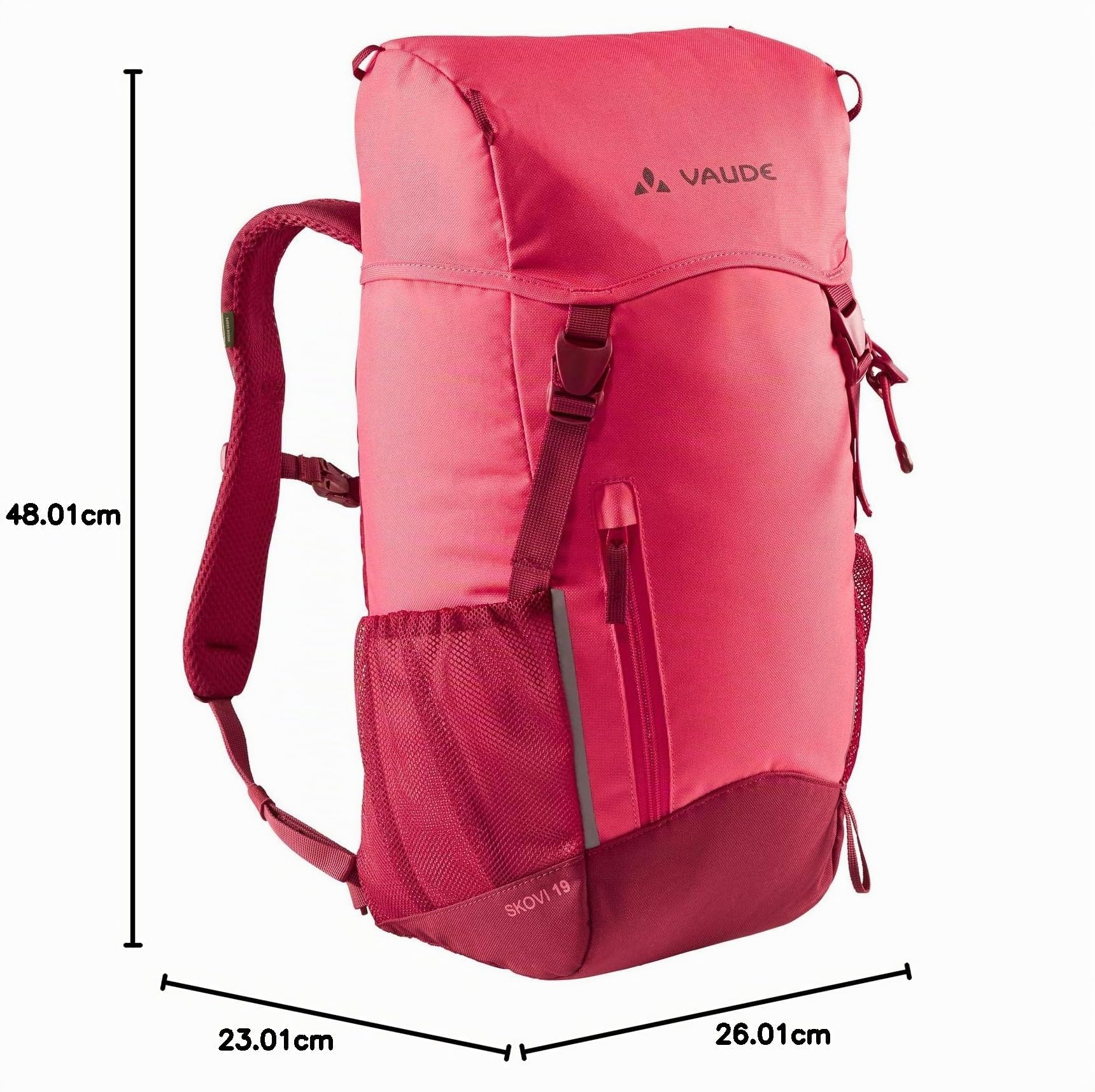 VAUDE Kinderrucksack Skovi 19 Liter, bright pink, Einheitsgröße